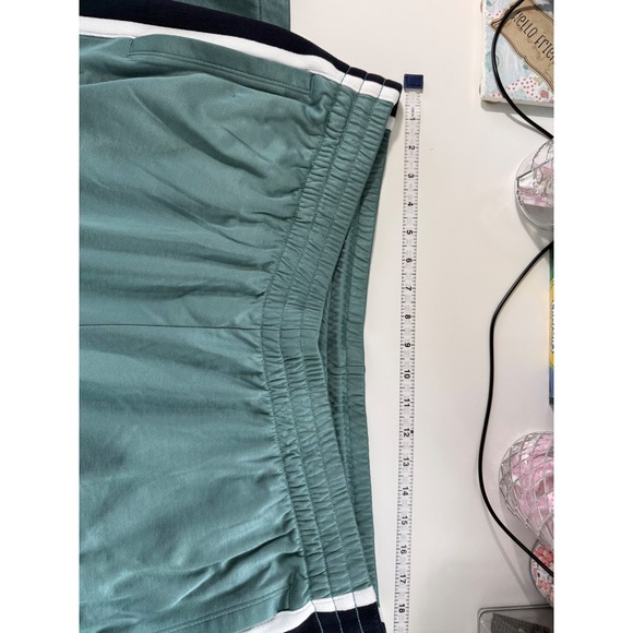 Abercrombie & Fitch Green Wide Leg Side Stripe Track Pants XL Womens Streetwear - Picture 5 of 11